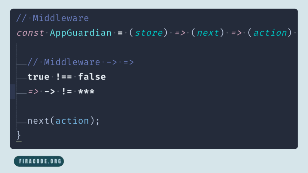 Understanding Fira Code and Its Programming Ligatures